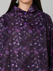 LILY PONCHO VOILET Evershine